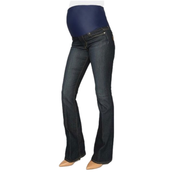 PAIGE Skyline bootcut maternity jeans - Picture 1 of 9